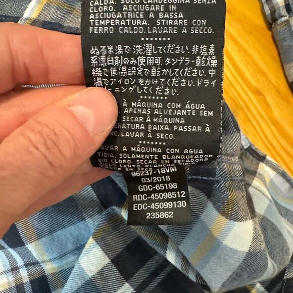 Harley-Davidson Mens Skull Lightning Slim Fit Plaid Woven Shirt 96237-18VM SZ XL - Picture 11 of 12